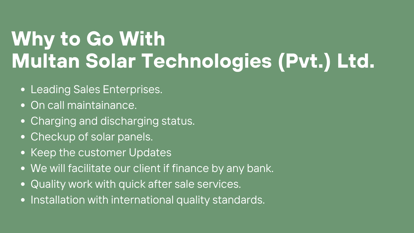 Solar panels in muzaffargarh